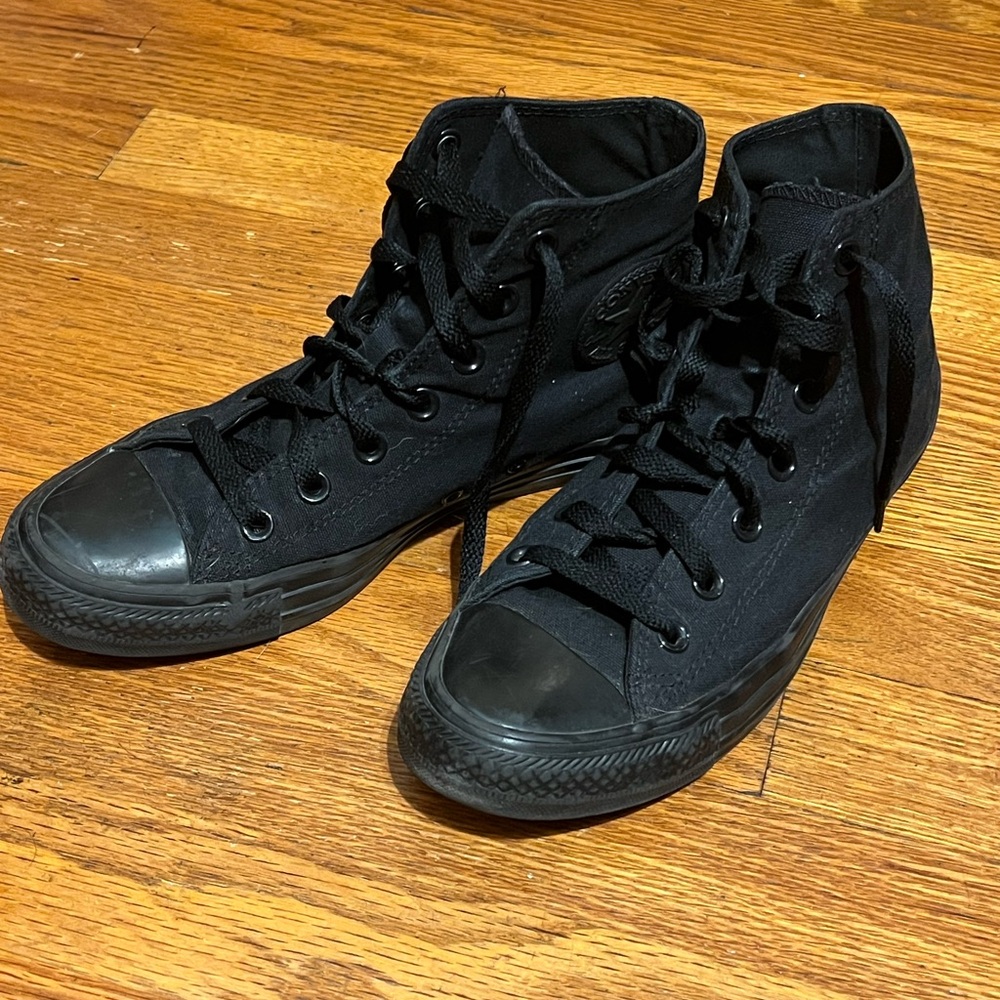 Converse Black Unisex Hightops